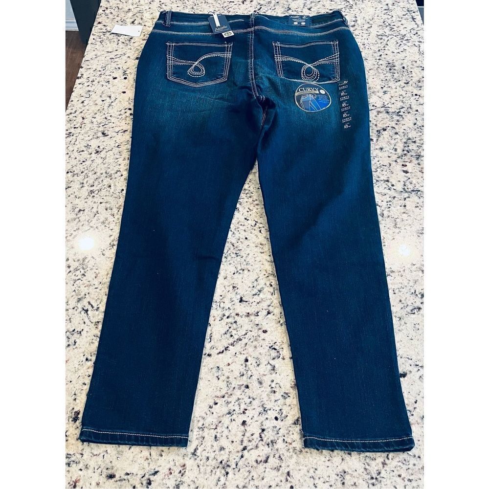 Angels Forever Young Women's Size Curvy Skinny Jeans - Picture 3 of 7